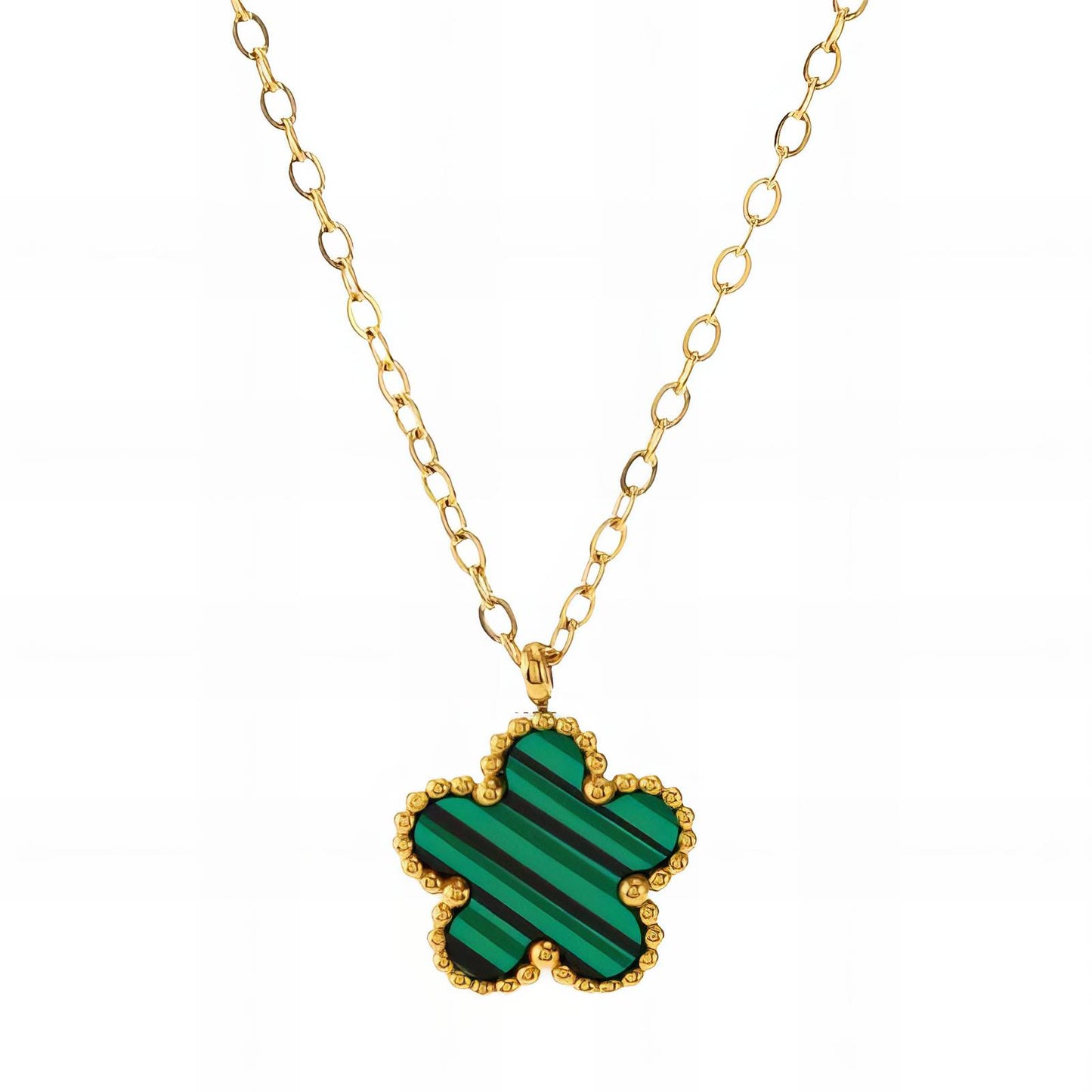 Collar Aurya Bloom Green