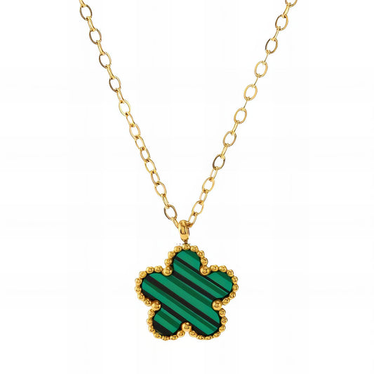 Collar Aurya Bloom Green